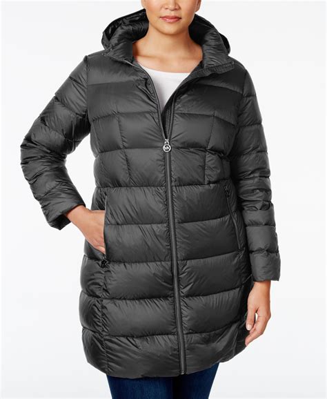 michael kors plus size puffer coats|michael kors puffer coats women's.